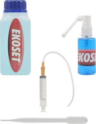 Ekoset Nozzle Cleaner Tıkalı Kartuş Kafa açıcı solüsyon seti Tüm Yazıcılar için 