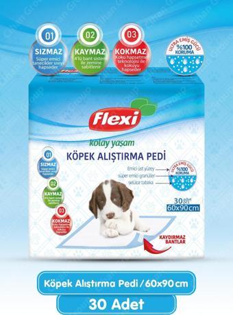 Flexi Köpek Alıştırma Pedi 60*90 Cm 30 Lu