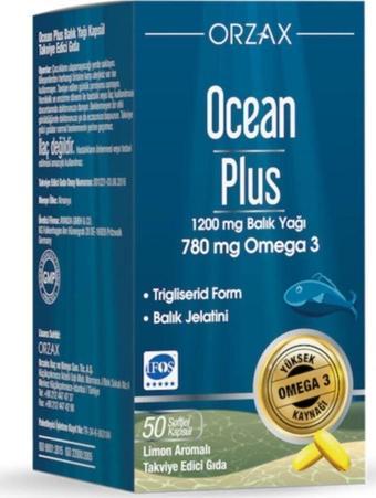 Plus 1200 mg Omega3 Balık Yağı 50 Kapsül