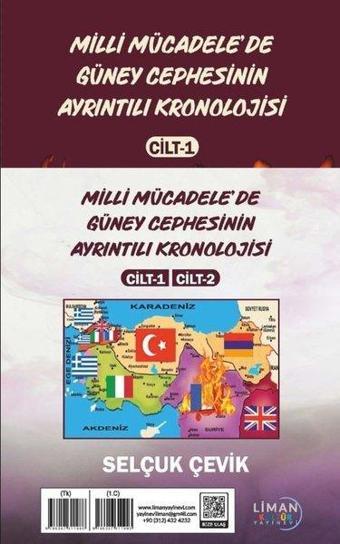 Milli Mücadele'de Güney Cephesinin Ayrıntılı Kronolojisi Seti - 2 Kitap Takım - Selçuk Çevik - Liman Kültür Yayınevi