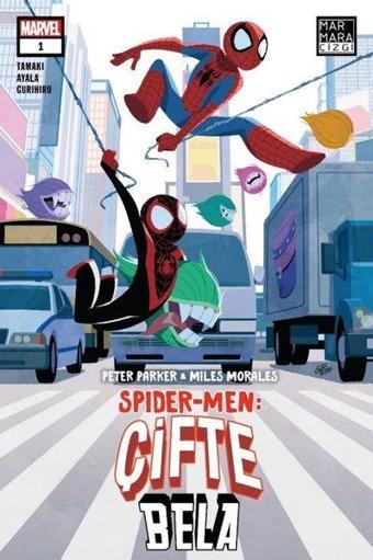 Peter Parker & Miles Morales Spider-men Çifte Bela Cilt 1 - Mariko Tamaki - Marmara Çizgi