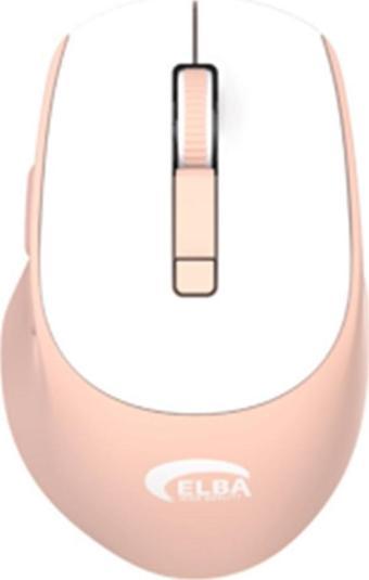 Elba B554 Pembe-Beyaz 6D 2.4Ghz Kablosuz Mouse