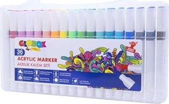 Globox Akrilik Marker Kalem Seti 36 Renk 3687