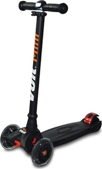 Voit 218 Katlanabilir Işıklı 3 Teker Çocuk Scooter Siyah 8Vtoy218/090