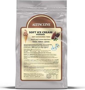 Altıncezve Soft Dondurma Tozu Kakaolu 1.300 Gr - 5L (Süt)