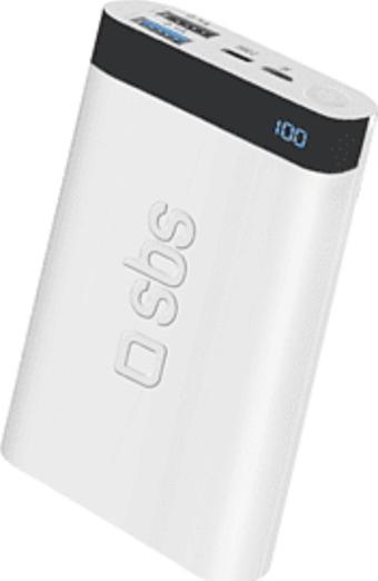 Sbs -79744 Tebb10000Poc Lcdw 2 Usb 10.000 Powerbank