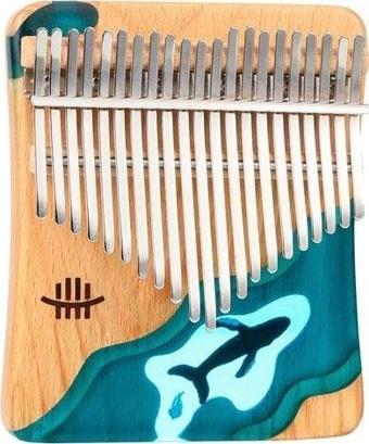 Hluru 21 Notalı Kalimba (Deep Ocean) KW21