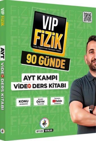 VİP Fizik 90 Günde AYT Kampı Video Ders Kitabı KR Akademi - VIP Fizik Yayınları