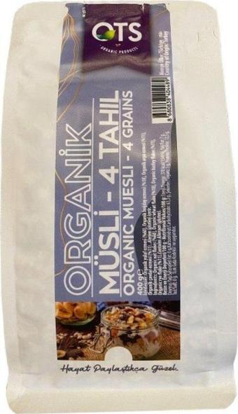 Organik Müsli 4 Tahıl