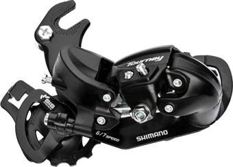 Shimano Arka Aktarıcı Tourney 6/7 Vites Uzun Bacak Siyah  RD-TY300