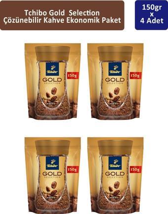 Tchibo Gold Çözünebilir Kahve Ekonomik Paket 150 gr x 4 Adet