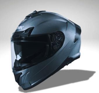 Smk Typhoon Mat Antrasit Kapalı Kask