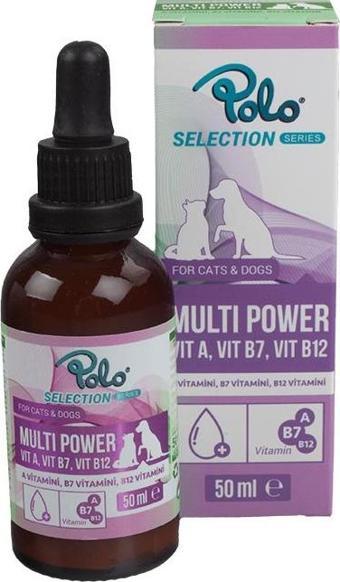 Polo Multi Power 50ml Damla Vit A,Vit B7,Vit B12