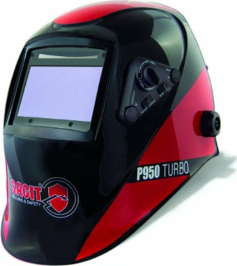 Sacit P950 Turbo Otomatik Kararan Kaynak Maskesi True Color