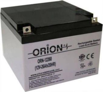 Orion Orn12260 12V 26Ah Bakımsız Kuru Akü