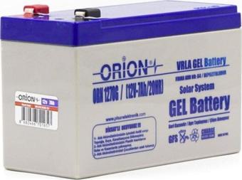 Orion Orıon Akü Jel Orn 1270G 12V 7,0 Ah