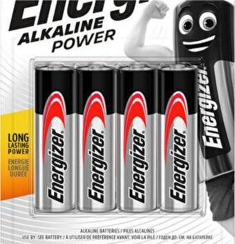 Energizer Alkaline Power Aa Pil 4Lü