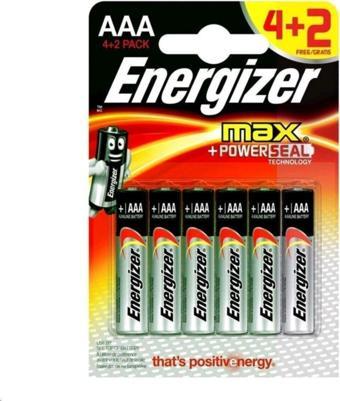 Güntem Energizer Multipack 4+2 Ince Pil