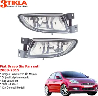 Fiat Bravo 2009 Sis Farı Takımı