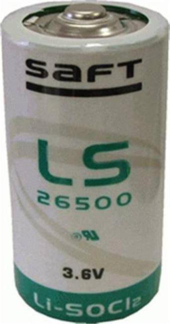 Saft Ls26500 3.6V C Size Orta Boy Lityum Pil