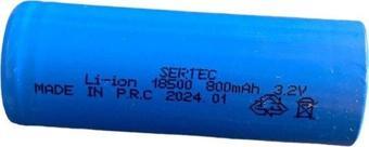 Sertec Batarya Ifr 18500 3,2V 800Mah