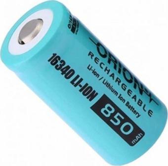 Orion Orıon 16340 3.7V 850Mah Li-İon Pil (Cr123A Şarjlı Pil)