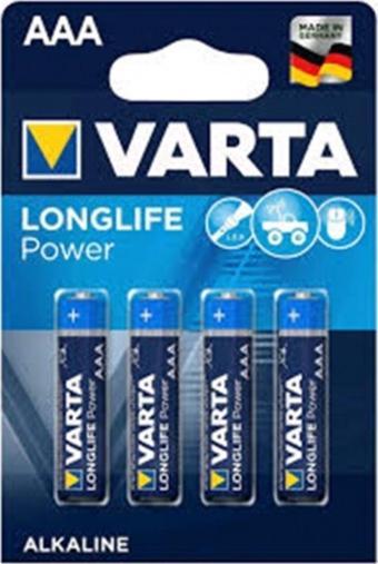 Tnl Varta Longlife Power Alkalin Aaa 4'Lü Paket