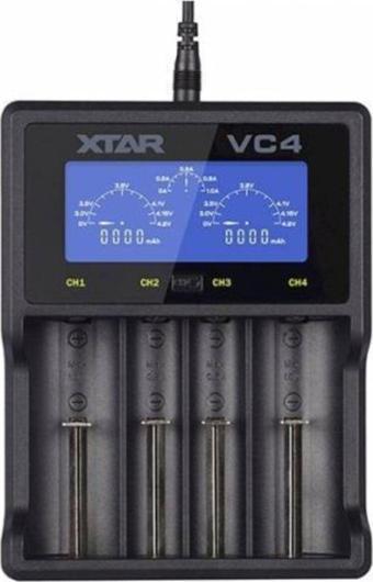 Xtar Vc4 Dijital Usb Pil Şarj Cihazı