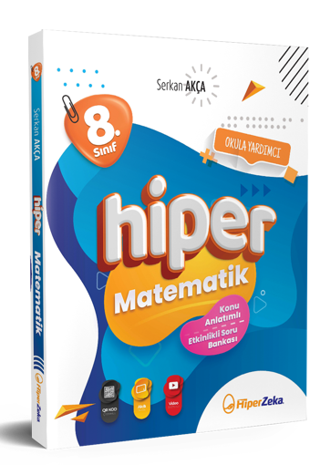 Hiper Zeka LGS 8. Sınıf Hiper Matematik Konu Anlatımlı & Etkinlikli Soru Bankası - Hiper Zeka