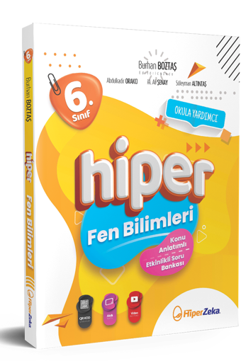 Hiper Zeka 6. Sınıf Hiper Fen Bilimleri Konu Anlatımlı & Etkinlikli Soru Bankası - Hiper Zeka