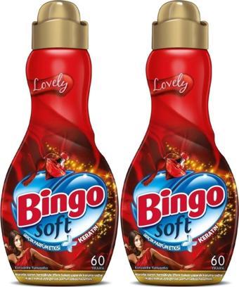 Bingo Soft Çamaşır Yumuşatıcı Konsantre 1440ml Lovely (2 Li Set)