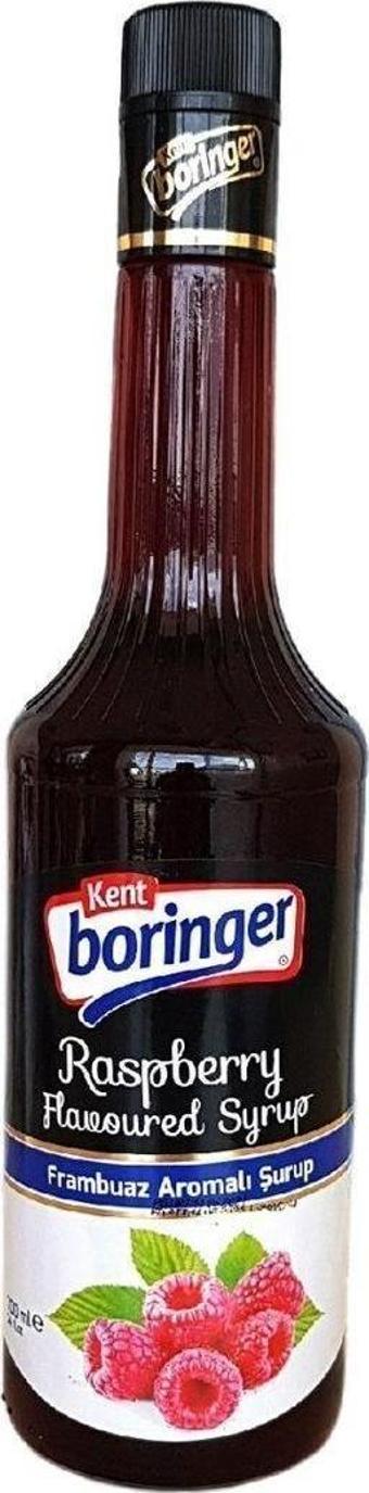 Kent Boringer Kokteyl Şurup Frambuaz Aromalı, Pasta, puding, kek, tatlı, çay ve kahve şurubu 700ml