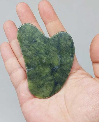Yeşim Taşı Gua Sha (Yüz Masaj Taşı) (51326)
