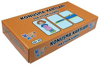 Konuşma Kartları - Yer Eylem İlişkisi - Kolektif  - Yuka Kids Yayınevi