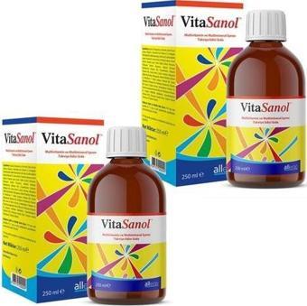 VitaSanol Multivitamin Şurup 250 Ml-2 ADET