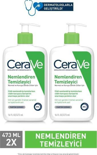 CeraVe Hydrating Cleanser 473 Ml - 2 ADET 