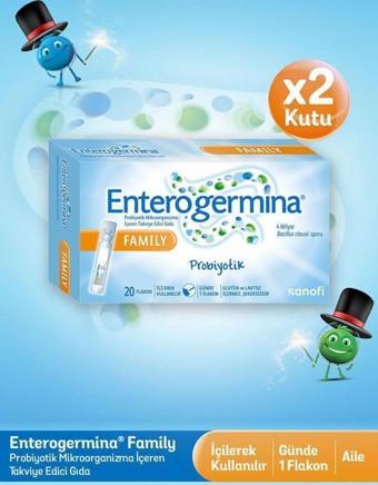 Enterogermina Family 5Ml x 20 Flakon - 2 ADET