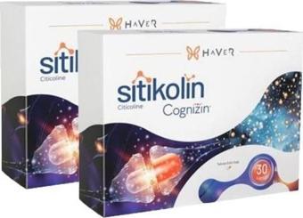 Haver Sitikolin Cognizin 250 Mg 30 Kapsül - 2 ADET 