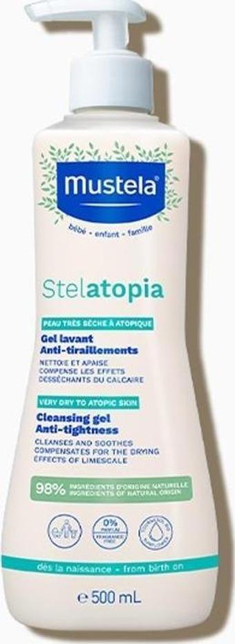 Mustela Stelatopia Gel Lavant 500 Ml