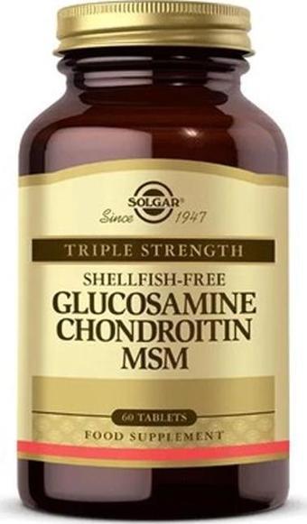 Solgar Glucosamine Chondroitin Msm 60 Tablet