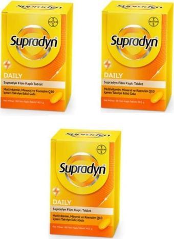 Supradyn Daily Multivitamin 30 Tablet -3 Kutu