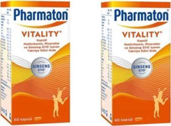 Pharmaton Vitality 60 Tablet - 2 Adet