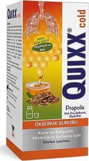 Quixx Cold Propolis Şurup 100 Ml