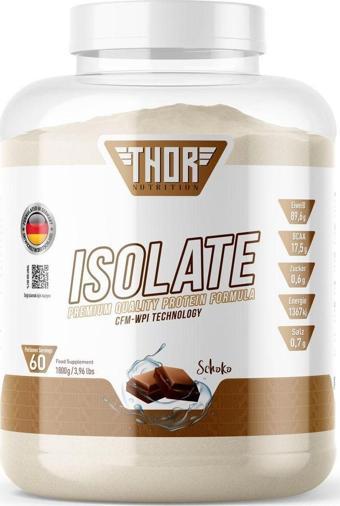 Thor Nutrition 1,8Kg Izole Protein 60 Servis Çikolata Aromalı