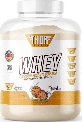 Thor Nutrition 2.3 Kg Whey Protein 75 Servis Kurabiye Aromalı