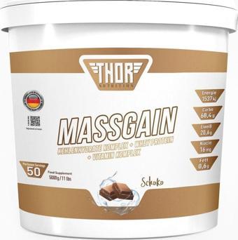 Thor Nutrition 5 Kg Massgainer 50 Servis Çikolata Aromalı +5 Hediye