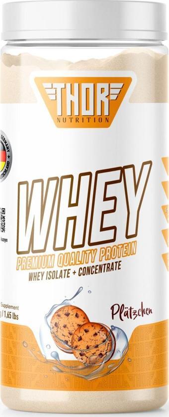 Thor Nutrition 750 Gr Whey Protein 25Servis Kurabiye Aromalı+ Shaker Hediye