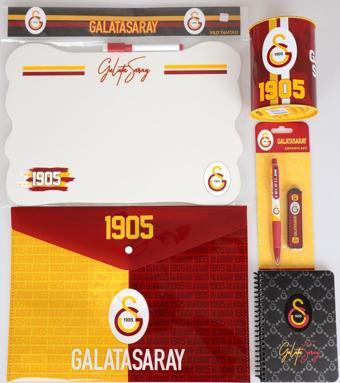 YENİ SEZON LİSANSLI GALATASARAY ÇITÇIT DOSYA,BLOKNOT,YAZI TAHTASI,KUMBARA,UÇLU KALEM VE UÇ SETİ