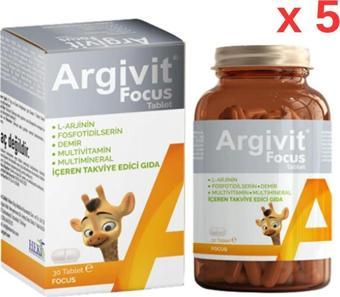 Focus 30 Tablet - 5 Adet