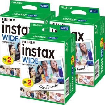 Fujifilm Instax Wide 20'li Film 3'lü Set 60 Poz